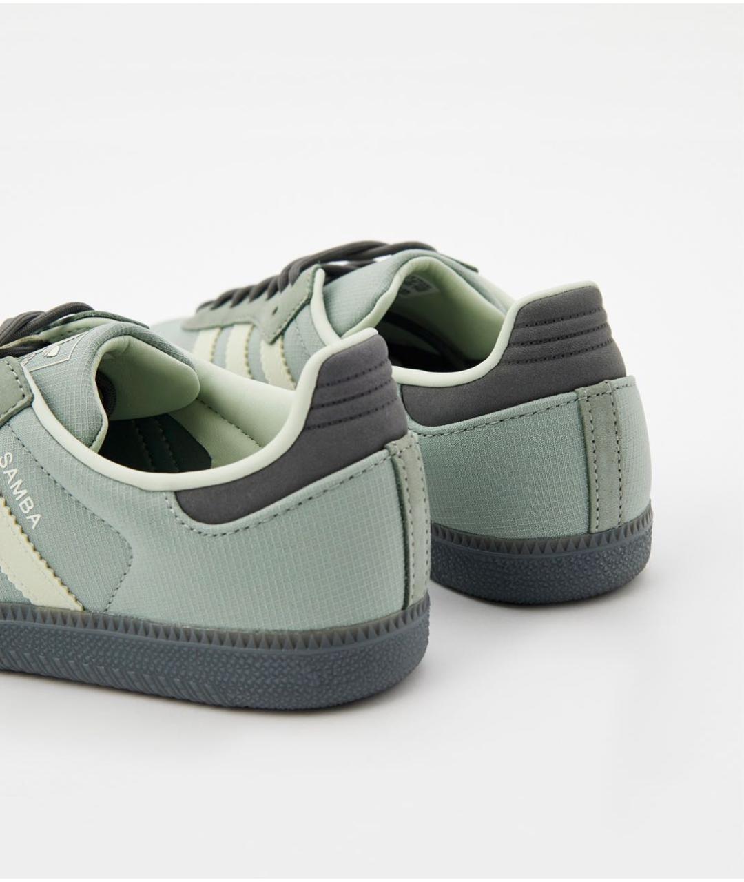 ADIDAS Салатовые текстильные кроссовки, фото 3