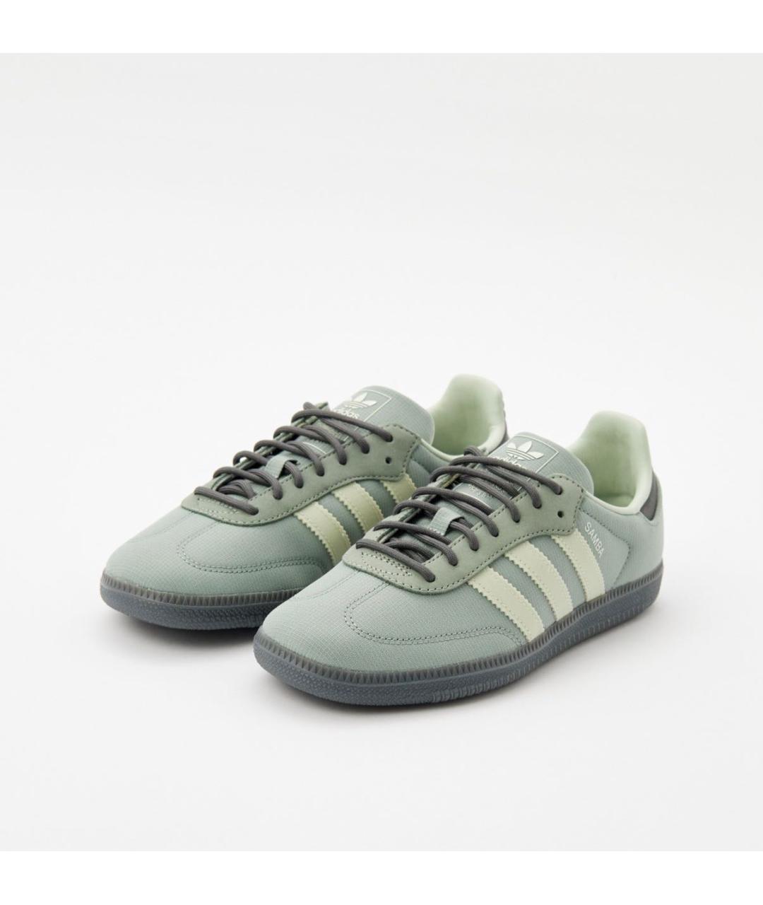 ADIDAS Салатовые текстильные кроссовки, фото 2