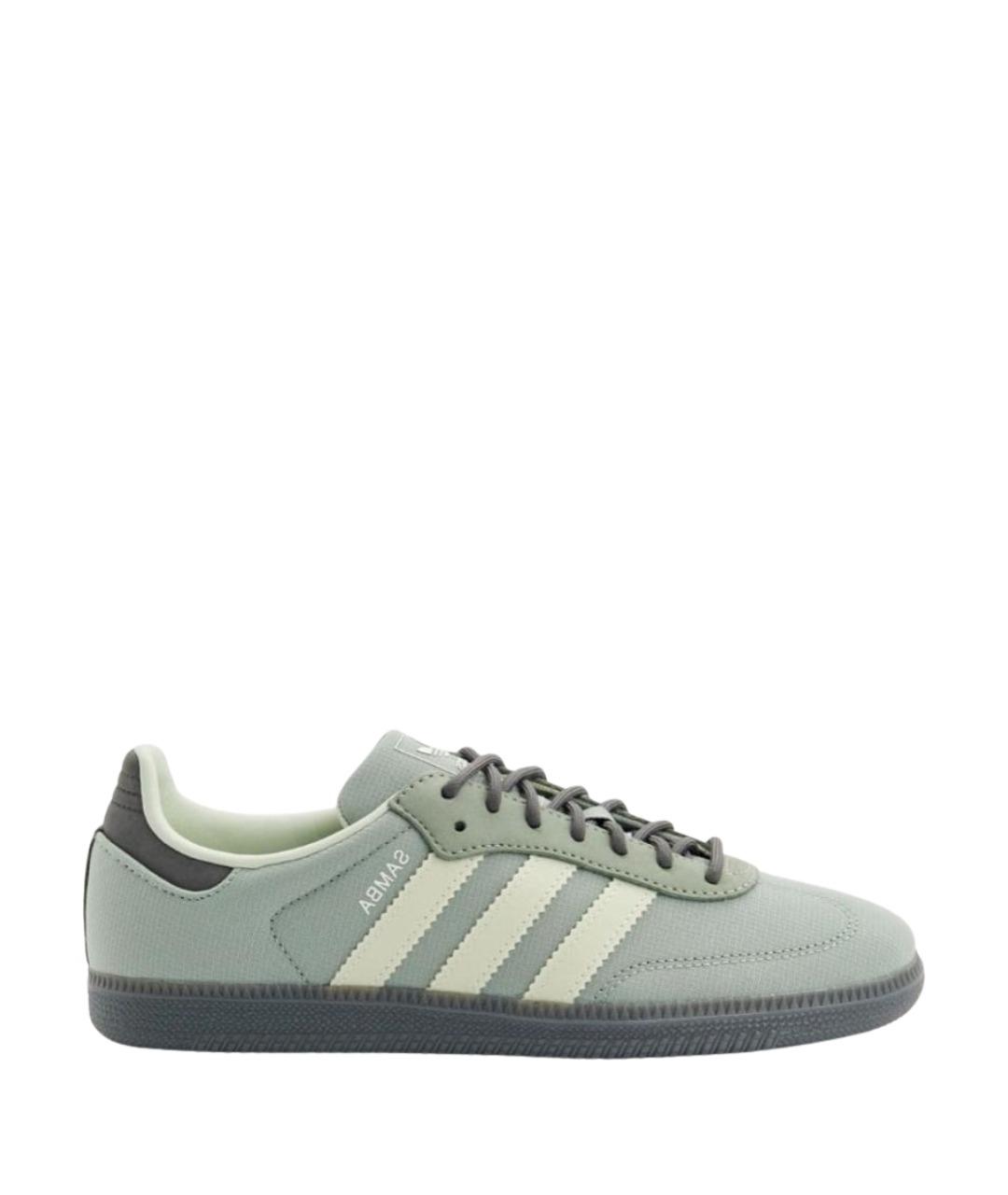 ADIDAS Салатовые текстильные кроссовки, фото 1