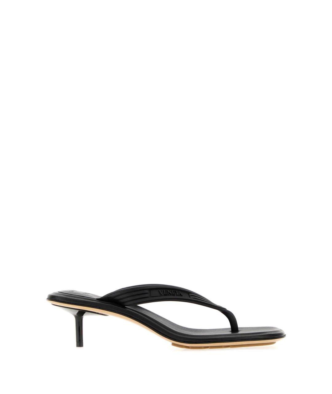 BOTTEGA VENETA Черные мюли, фото 1