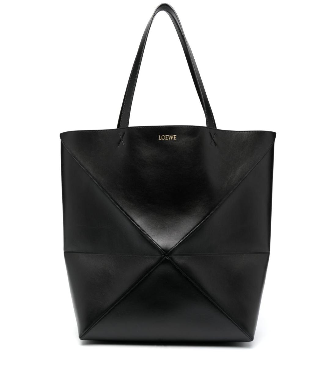 LOEWE Черная сумка тоут, фото 1