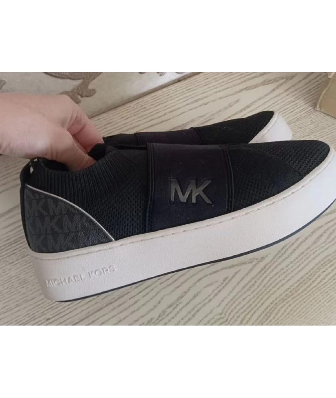 MICHAEL KORS Черные слипоны, фото 5