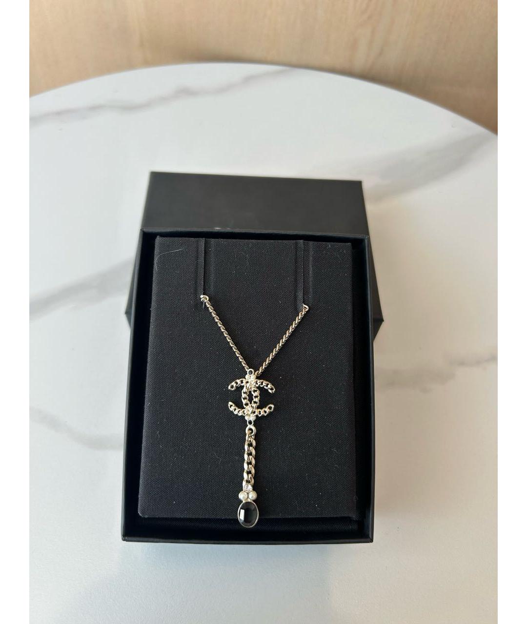 CHANEL Золотая подвеска, фото 3