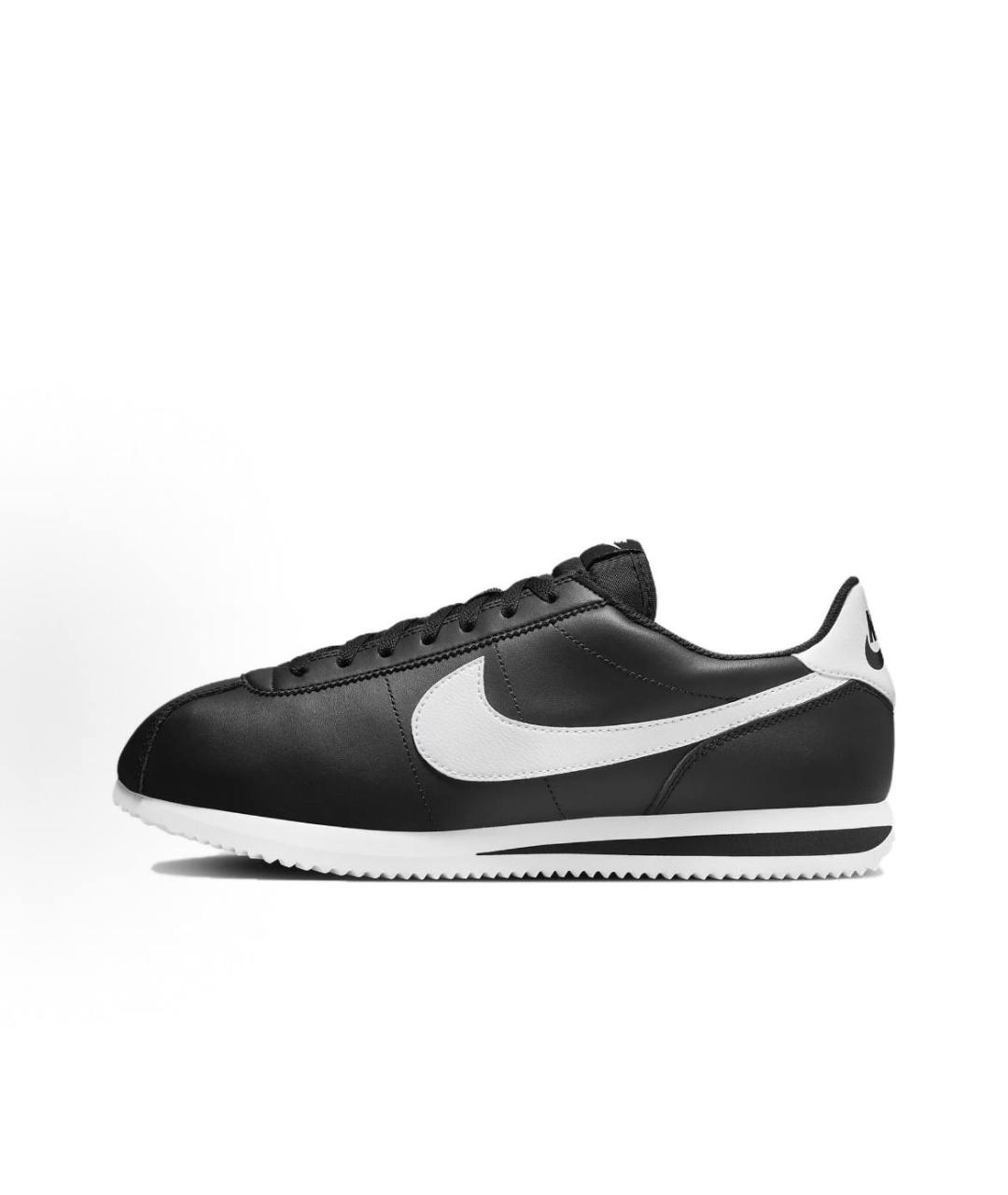 NIKE Черные кожаные кроссовки, фото 9