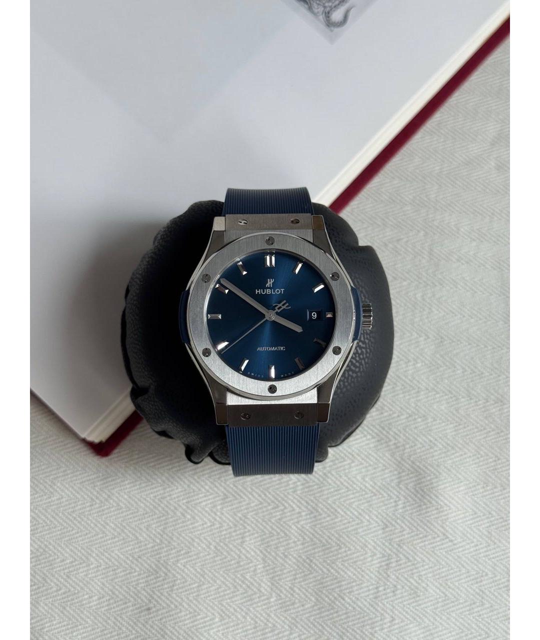 HUBLOT Синие часы, фото 7