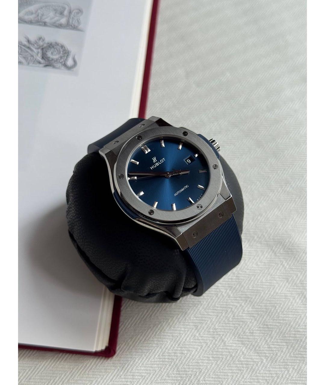 HUBLOT Синие часы, фото 2