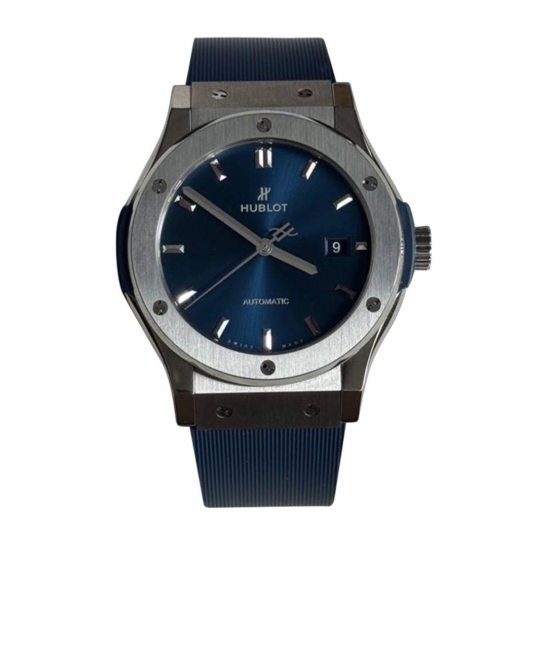 HUBLOT Синие часы, фото 1
