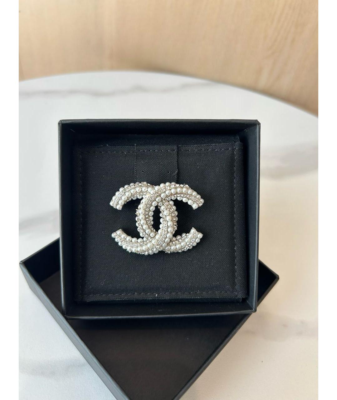 CHANEL Серебряная булавка / брошь, фото 2