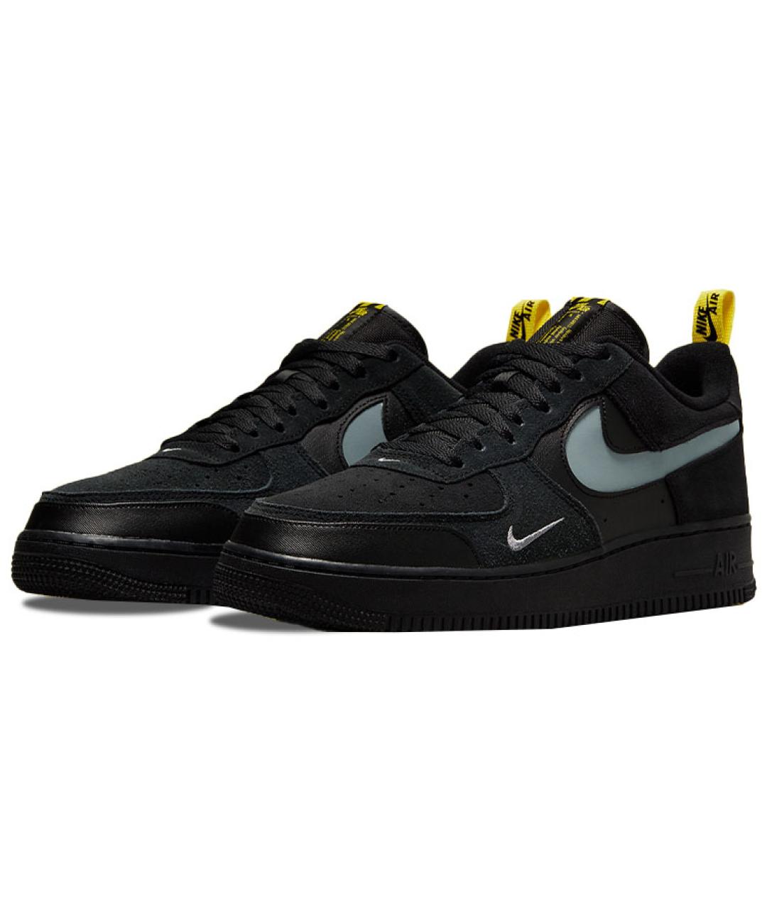 NIKE Черные низкие кроссовки / кеды, фото 3