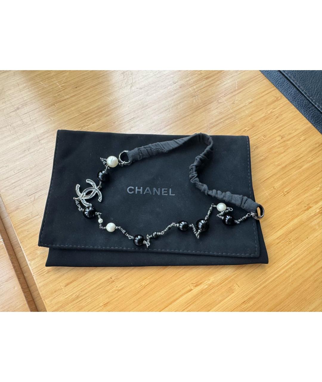 CHANEL Черная повязка, фото 6
