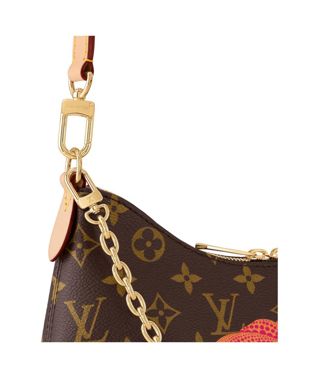 LOUIS VUITTON Коричневая сумка через плечо, фото 5