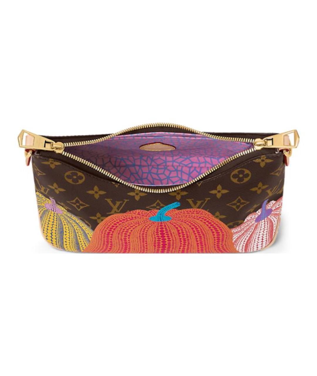 LOUIS VUITTON Коричневая сумка через плечо, фото 3