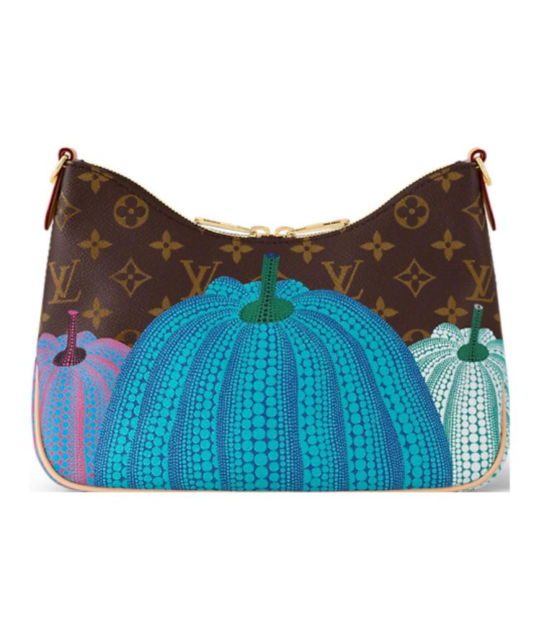 LOUIS VUITTON Коричневая сумка через плечо, фото 4