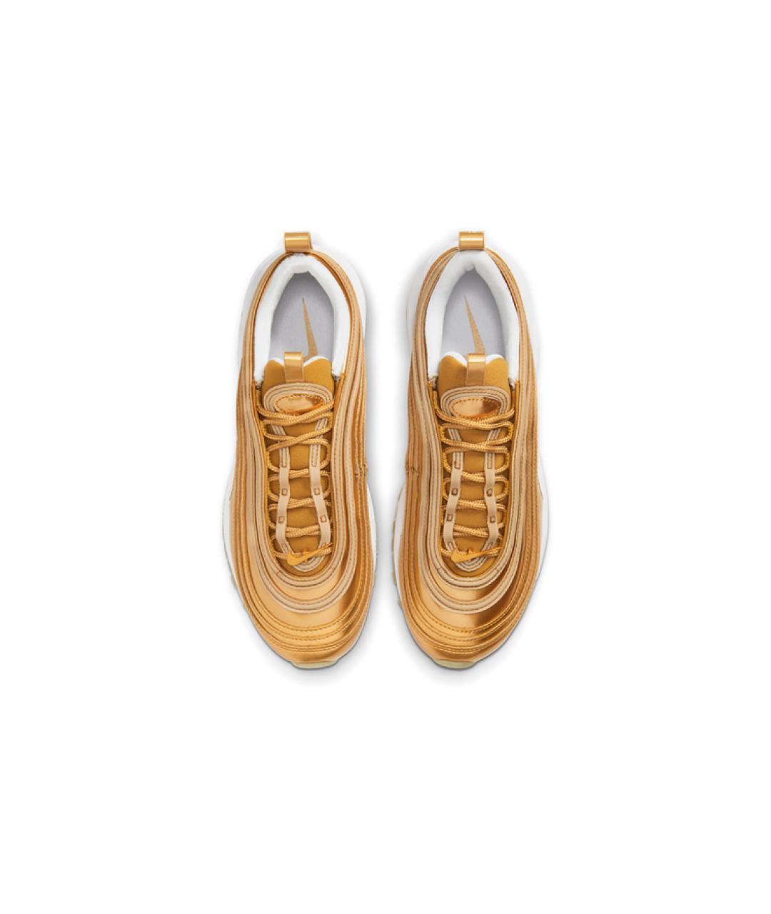 NIKE Золотые кроссовки, фото 4