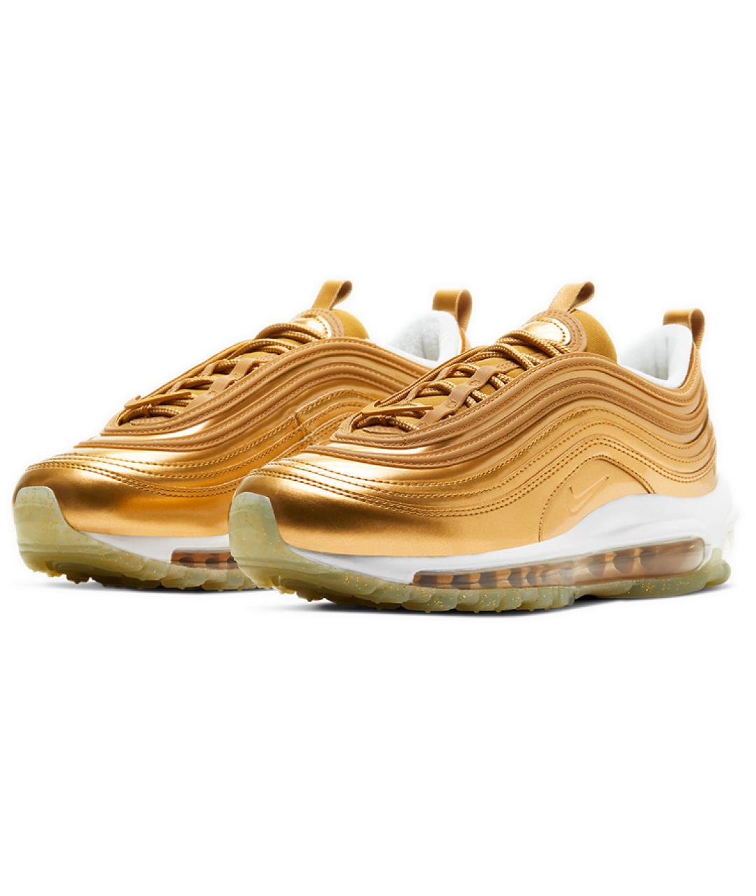 NIKE Золотые кроссовки, фото 3