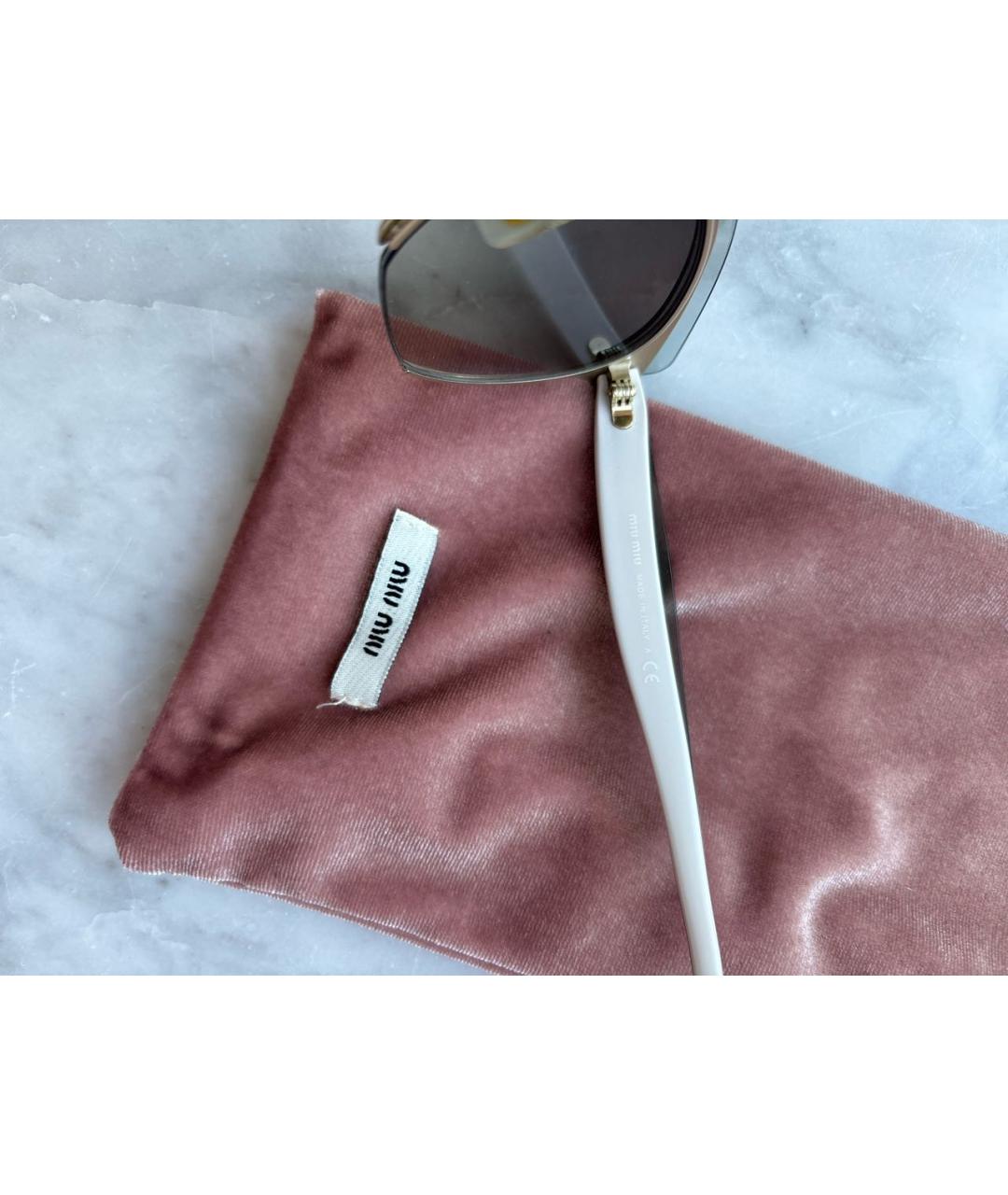MIU MIU Мульти пластиковые солнцезащитные очки, фото 5