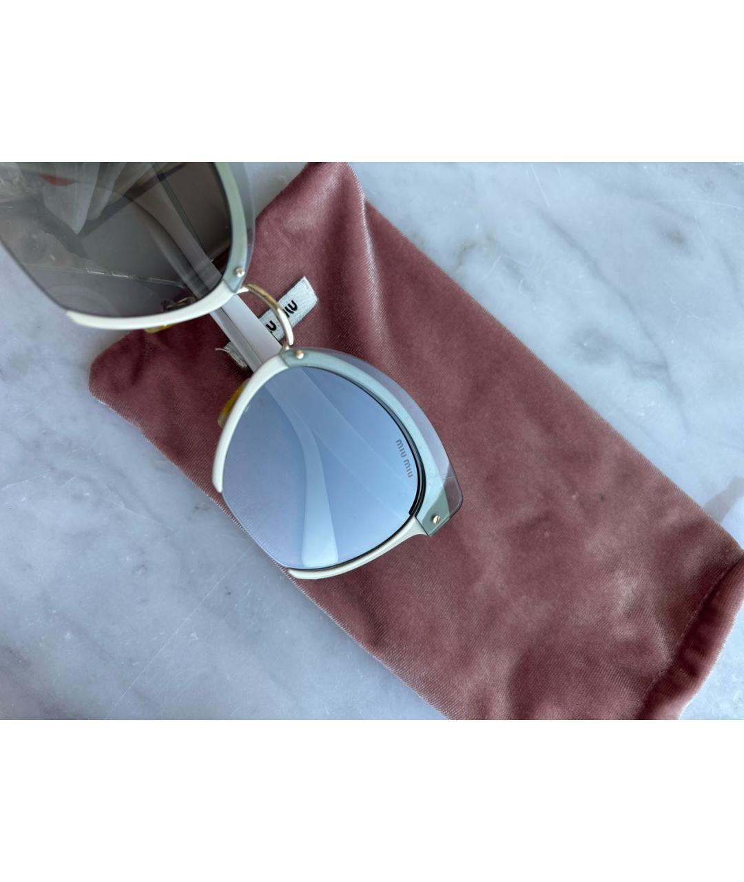 MIU MIU Мульти пластиковые солнцезащитные очки, фото 7