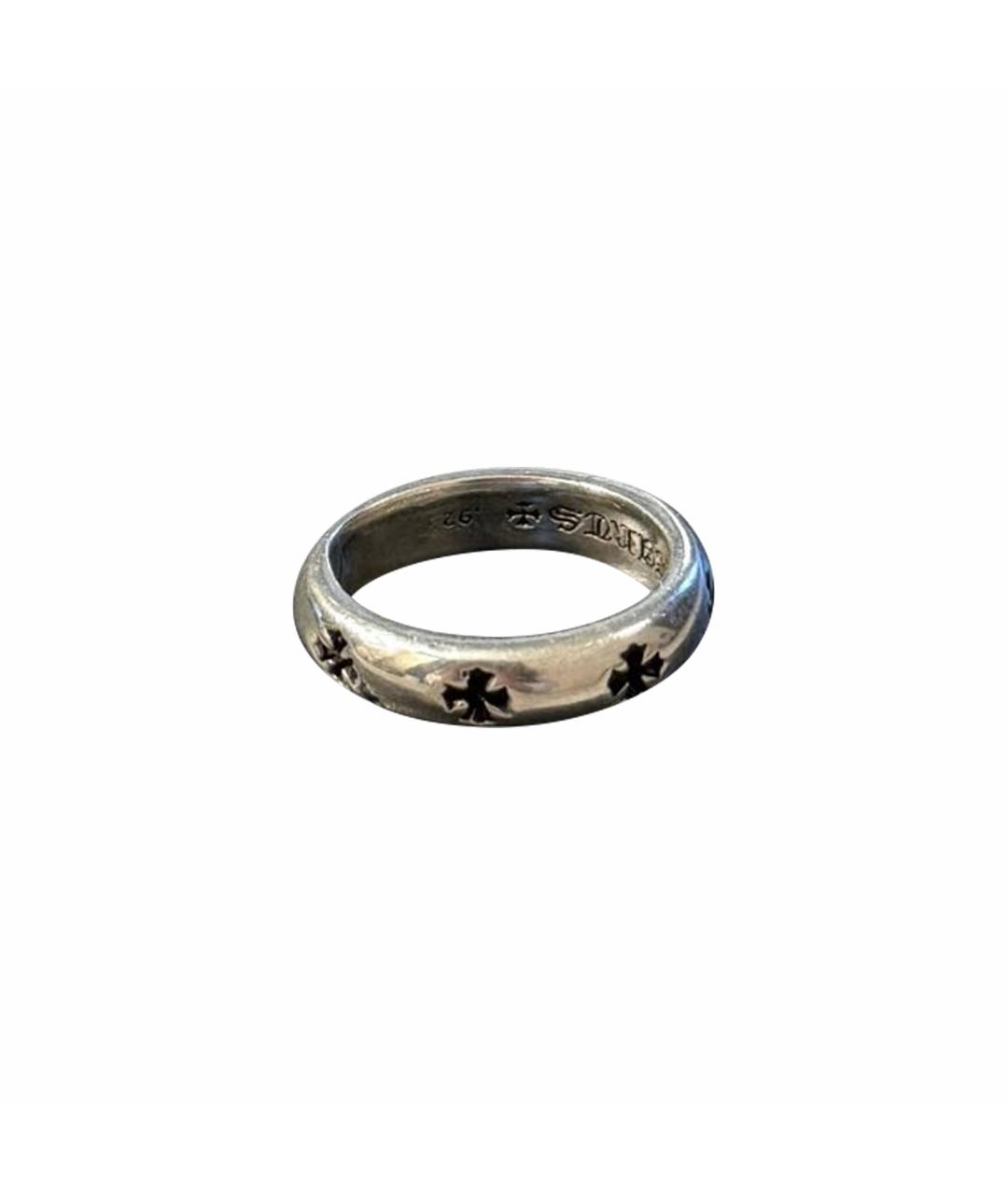 CHROME HEARTS Серебряное серебряное кольцо, фото 1