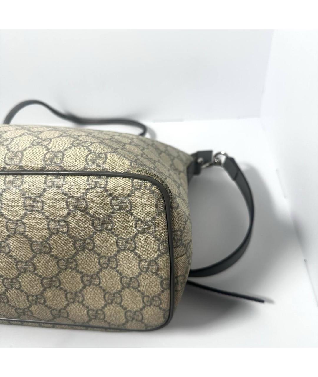GUCCI Бежевая сумка с короткими ручками, фото 8
