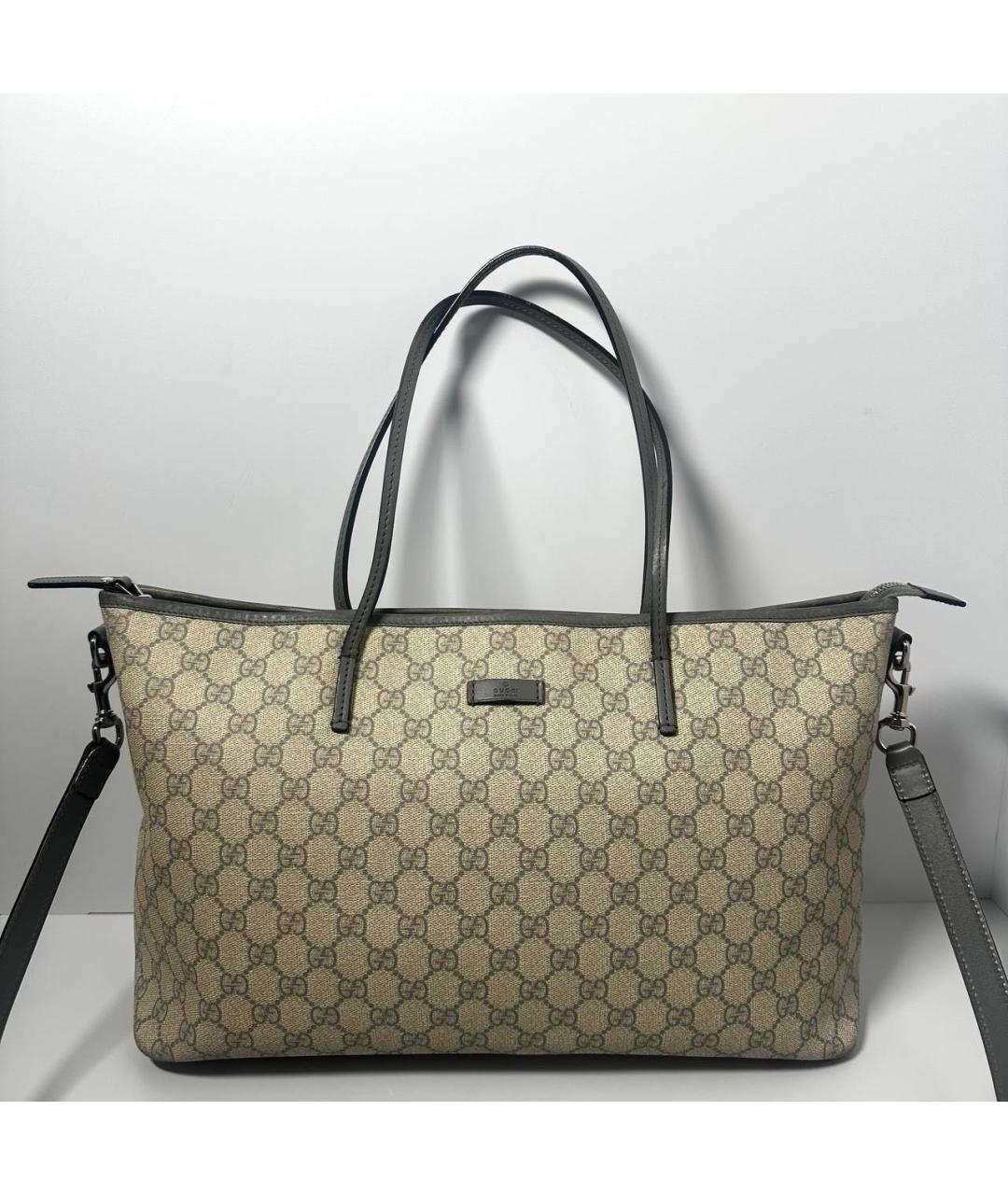 GUCCI Бежевая сумка с короткими ручками, фото 9