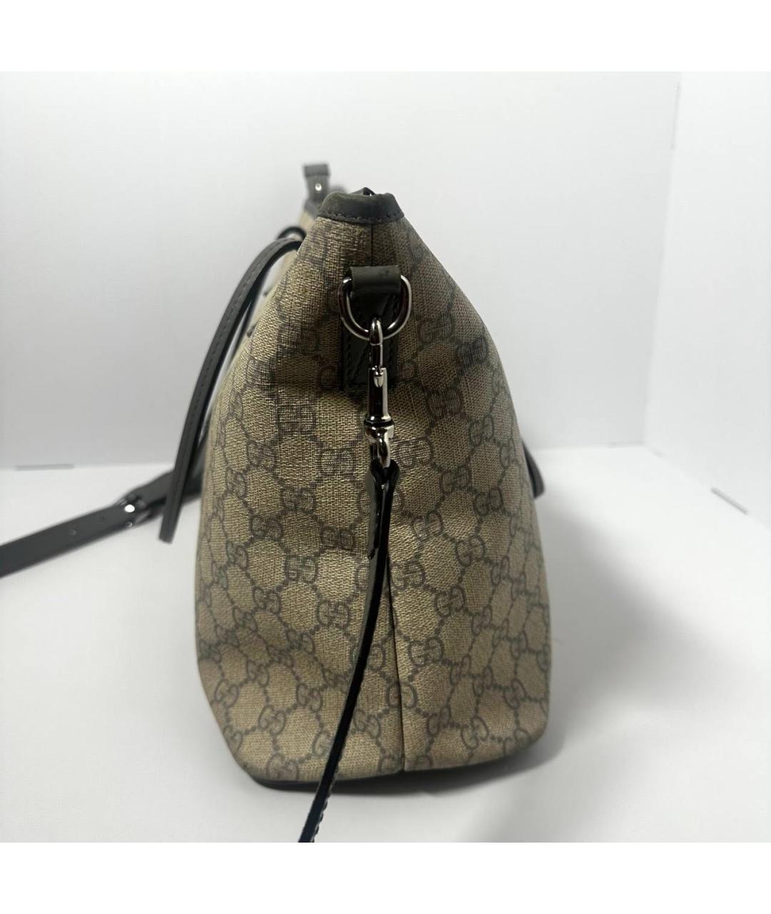 GUCCI Бежевая сумка с короткими ручками, фото 6