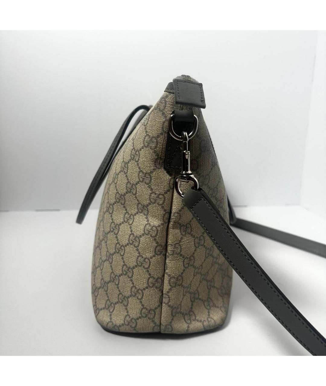 GUCCI Бежевая сумка с короткими ручками, фото 3