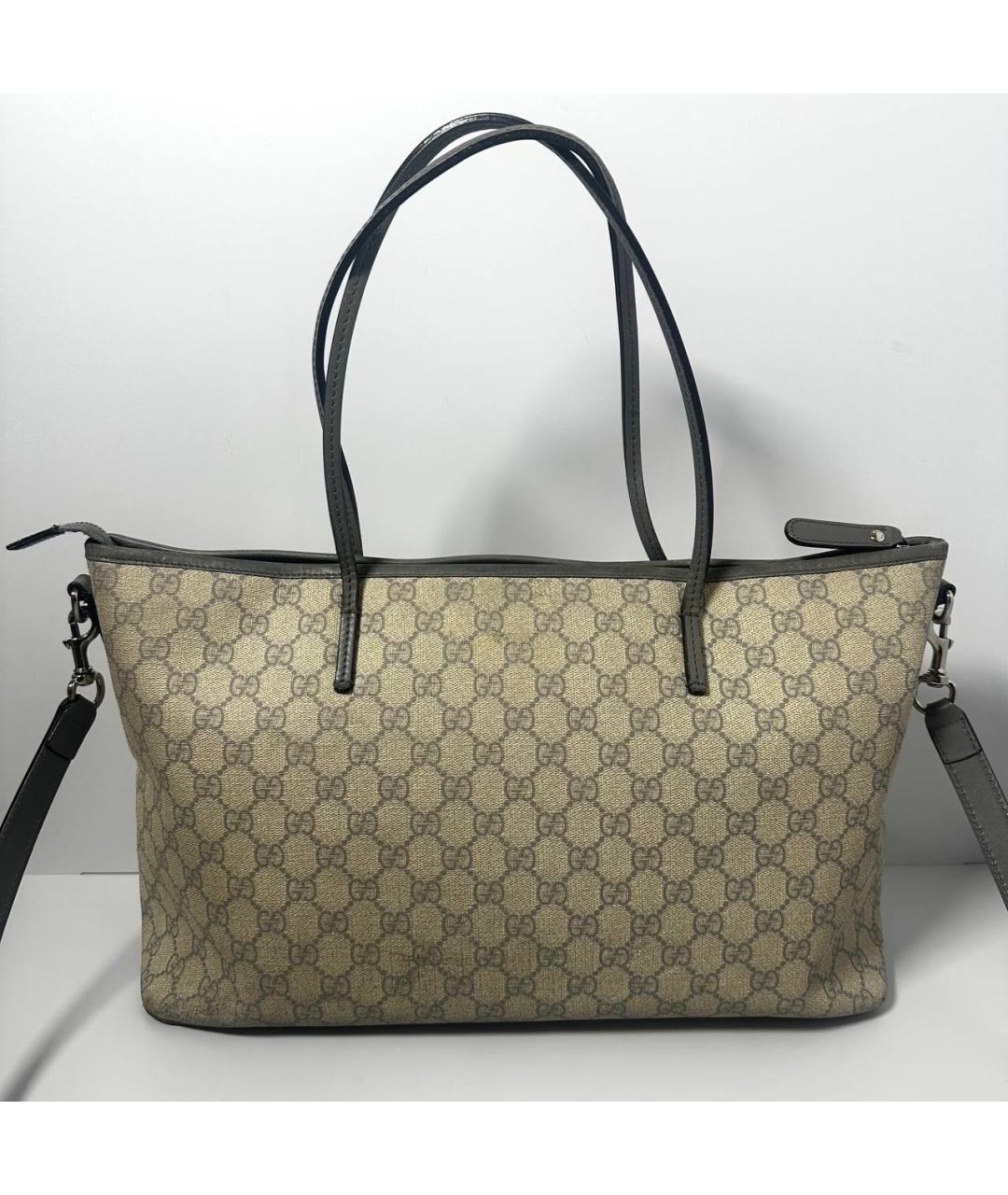 GUCCI Бежевая сумка с короткими ручками, фото 2