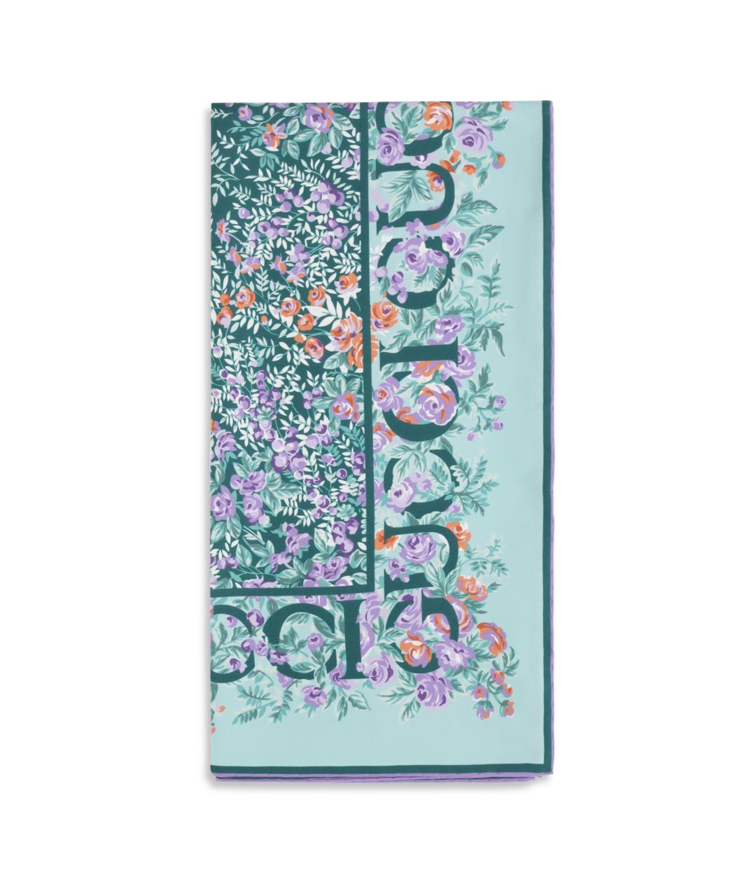 GUCCI Мульти шелковый шарф, фото 1