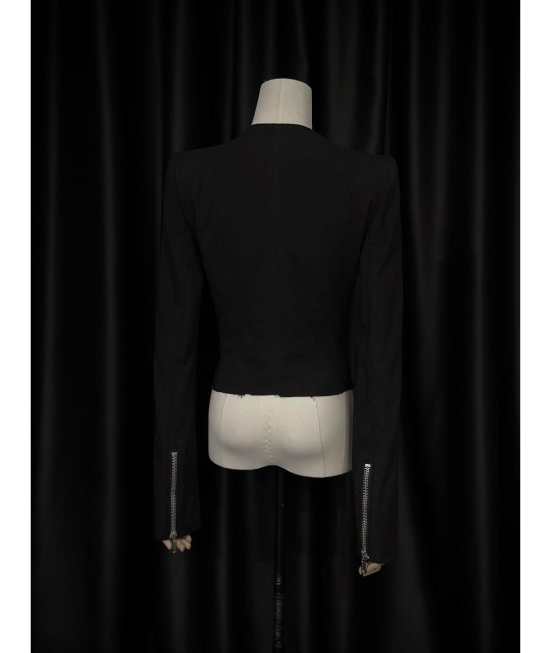 HAIDER ACKERMANN Черная шерстяная куртка, фото 6