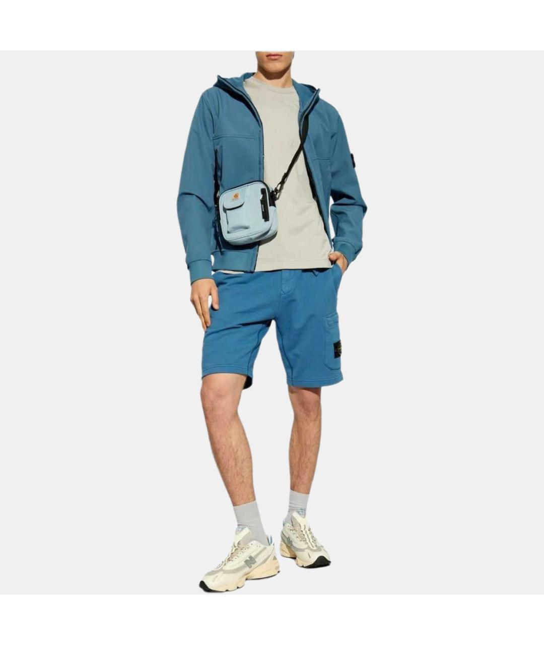 STONE ISLAND Белая футболка, фото 5