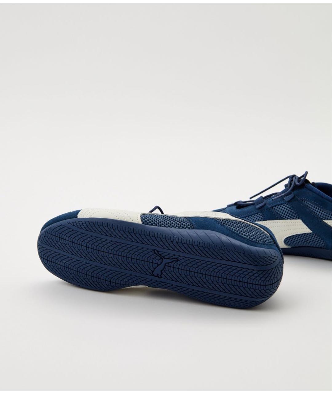 PUMA Темно-синие текстильные балетки, фото 6