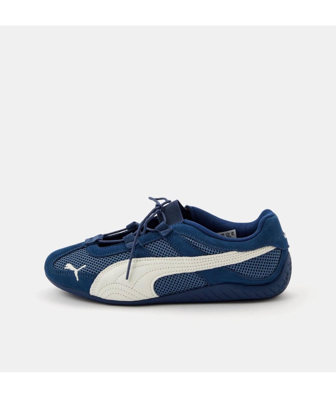 PUMA Темно-синие текстильные балетки, фото 8