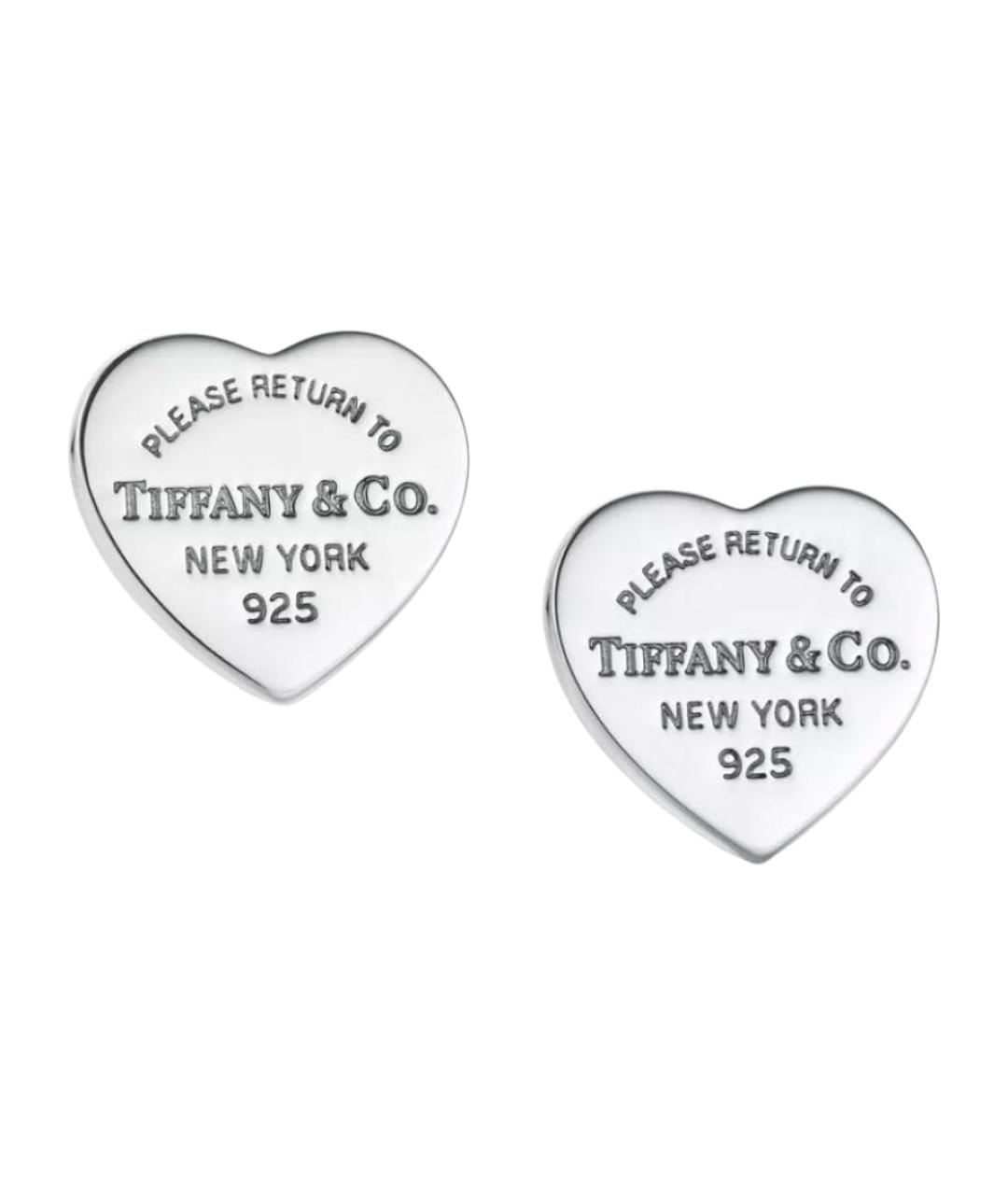 TIFFANY&CO Серебряные серебряные серьги, фото 1