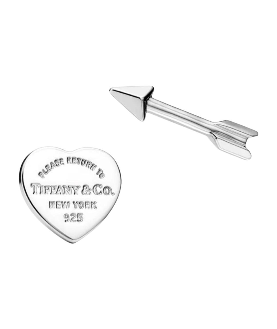 TIFFANY&CO Серебряные серебряные серьги, фото 1