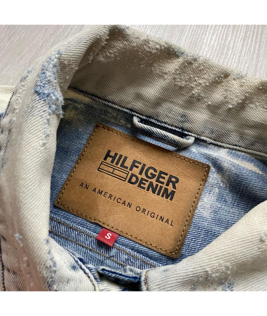 TOMMY HILFIGER Мульти хлопковая куртка, фото 3