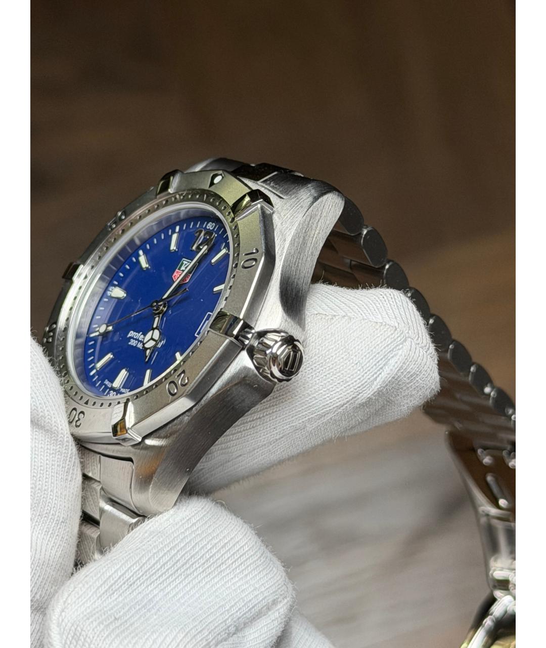 TAG HEUER Темно-синие часы, фото 4