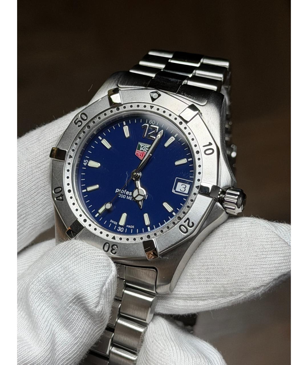 TAG HEUER Темно-синие часы, фото 3