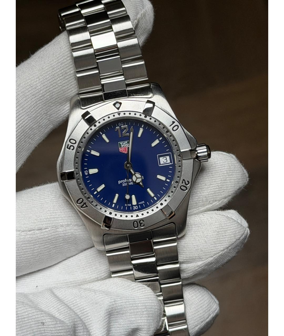 TAG HEUER Темно-синие часы, фото 2