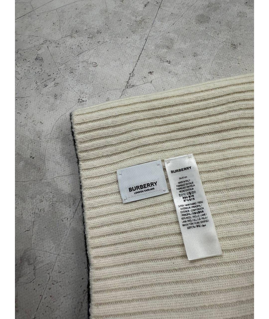 BURBERRY Черная шапка, фото 3
