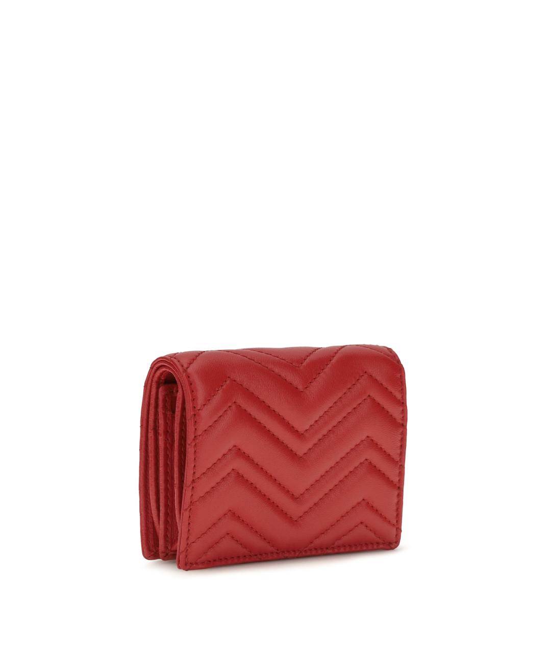 GUCCI Красный кожаный кошелек, фото 2