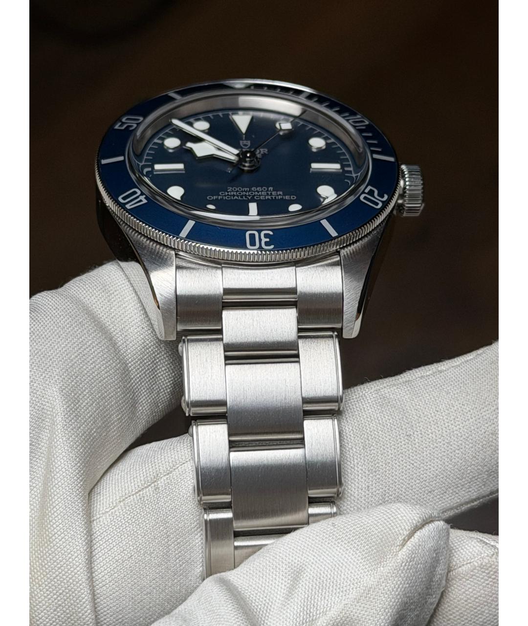 TUDOR Темно-синие часы, фото 6