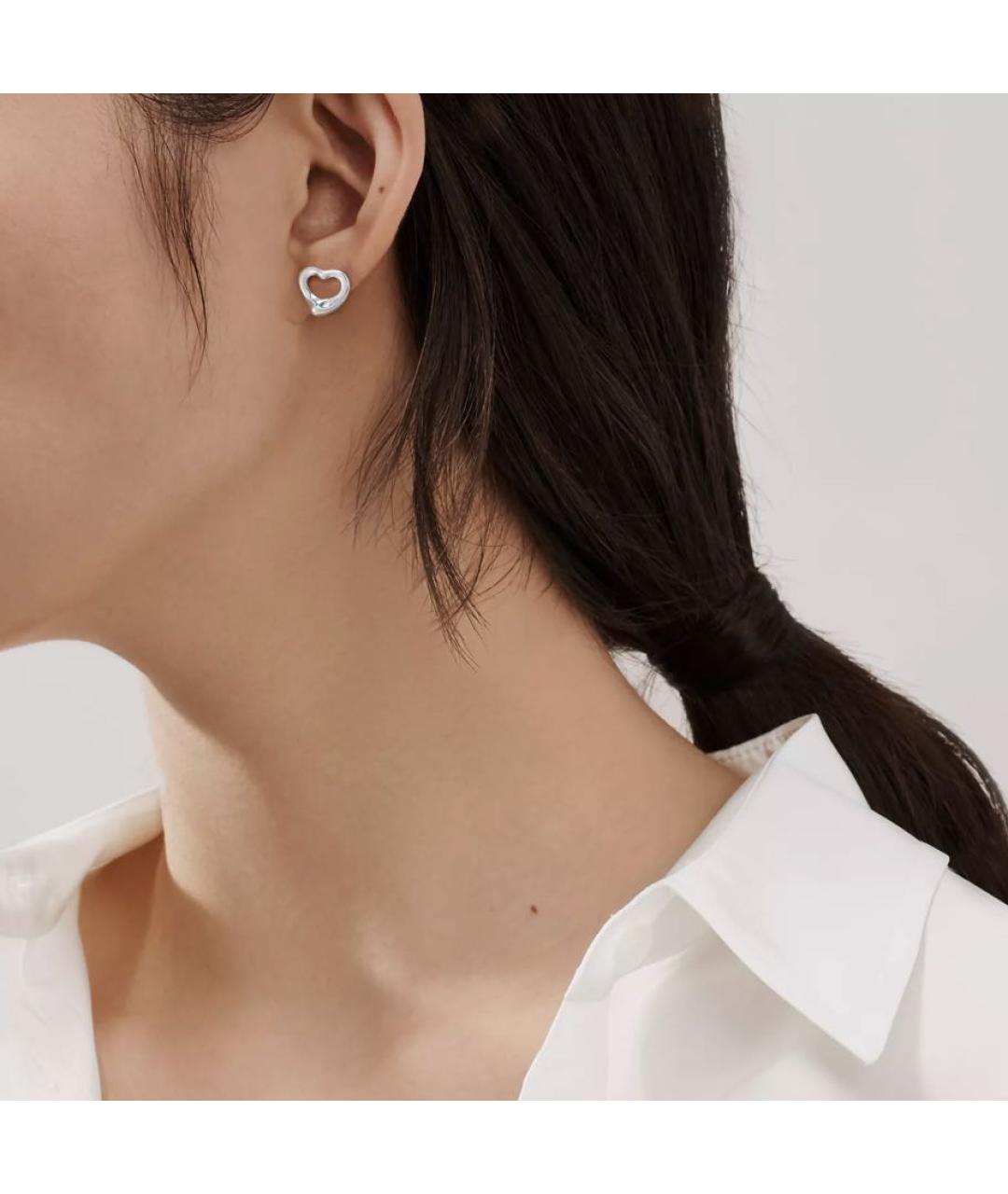 TIFFANY&CO Серебряные серебряные серьги, фото 2