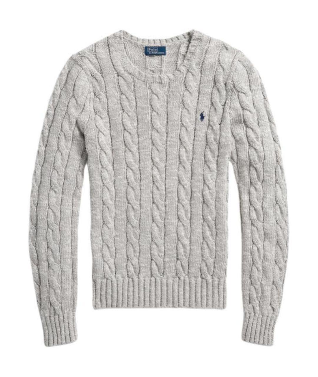 POLO RALPH LAUREN Серый джемпер / свитер, фото 1