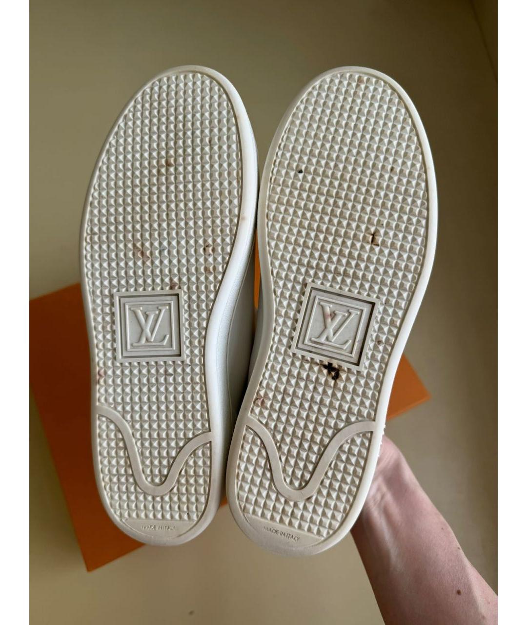 LOUIS VUITTON Белые кеды, фото 2
