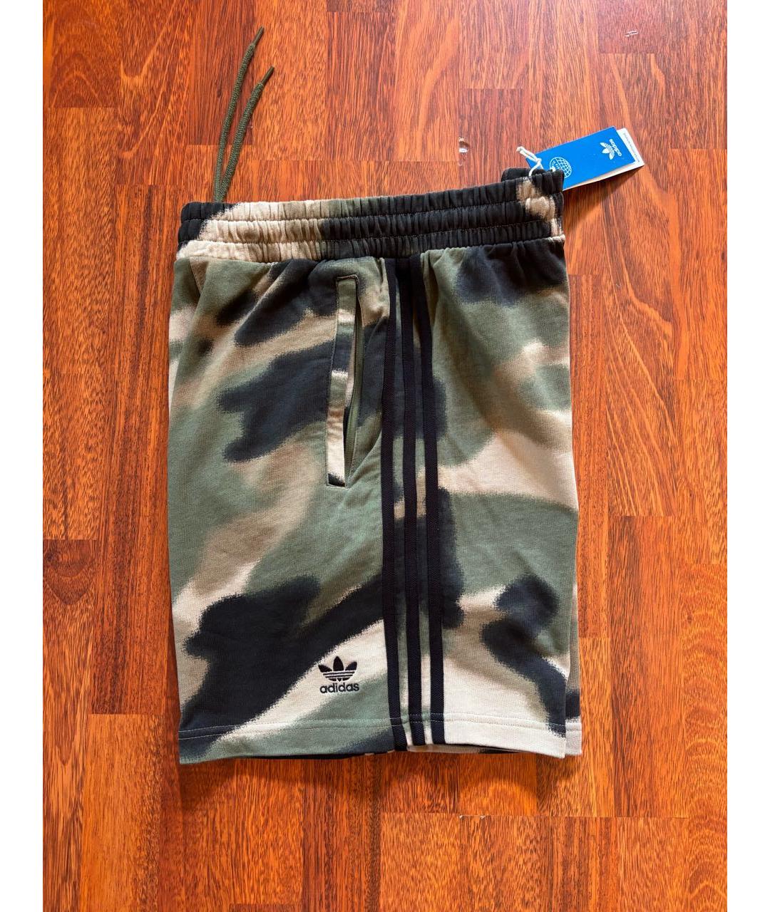 ADIDAS Мульти хлопковые шорты, фото 4