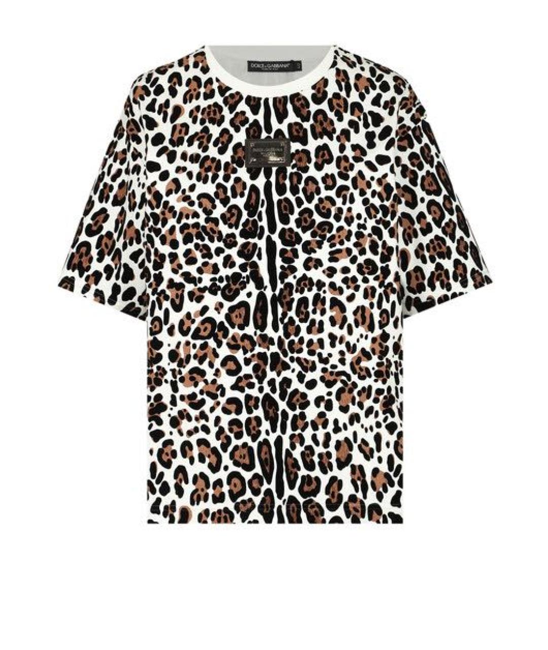 DOLCE&GABBANA Мульти хлопковая футболка, фото 1