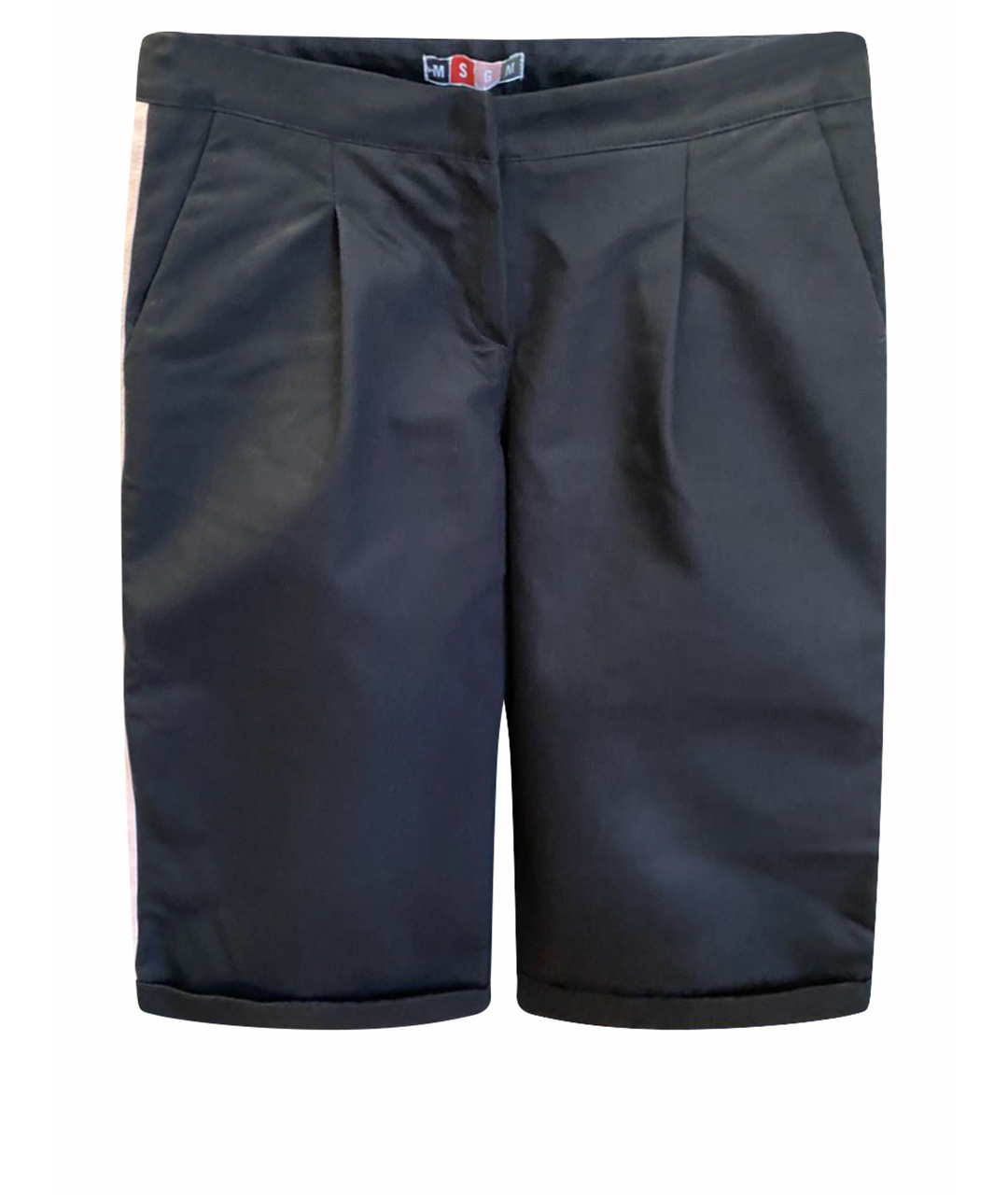 MSGM Черные хлопковые брюки и шорты, фото 1