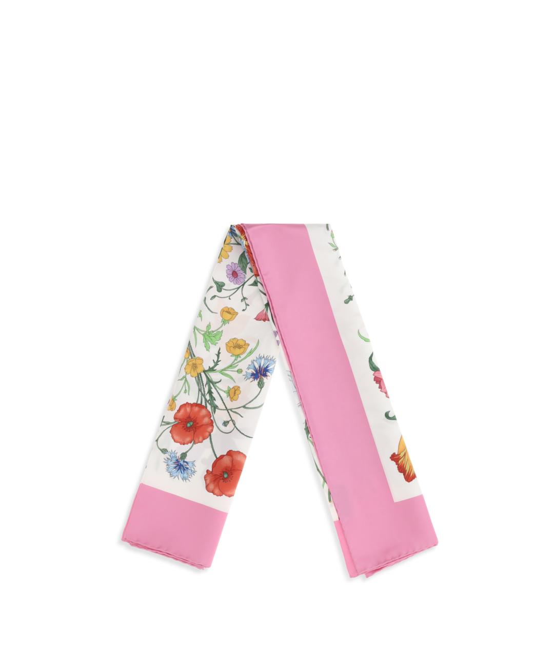 GUCCI Мульти шелковый шарф, фото 2