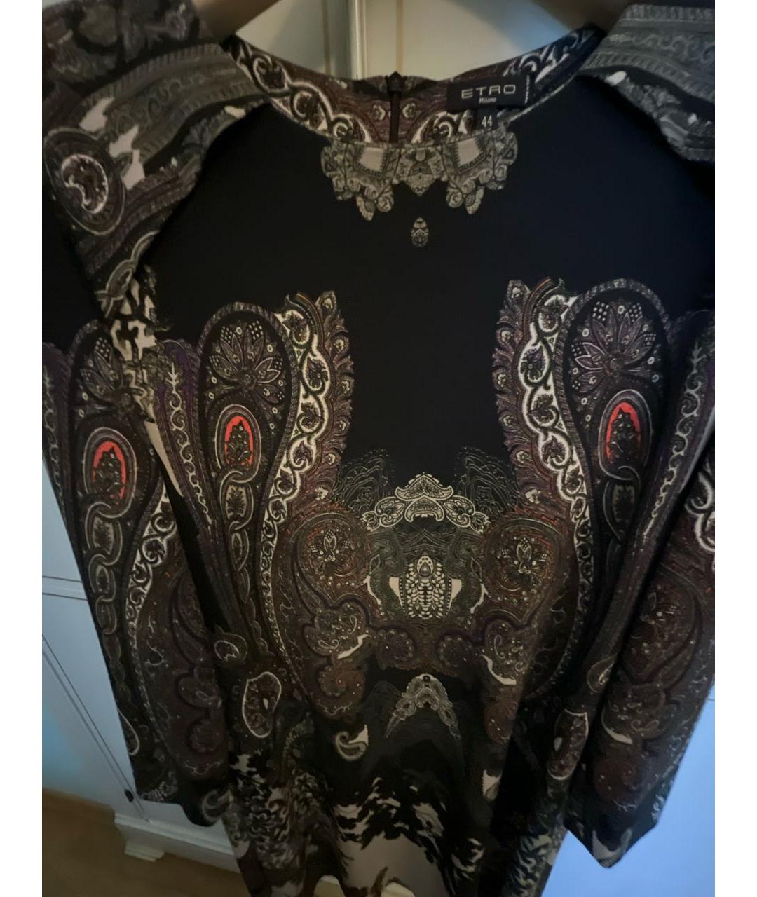 ETRO Антрацитовое платье, фото 4