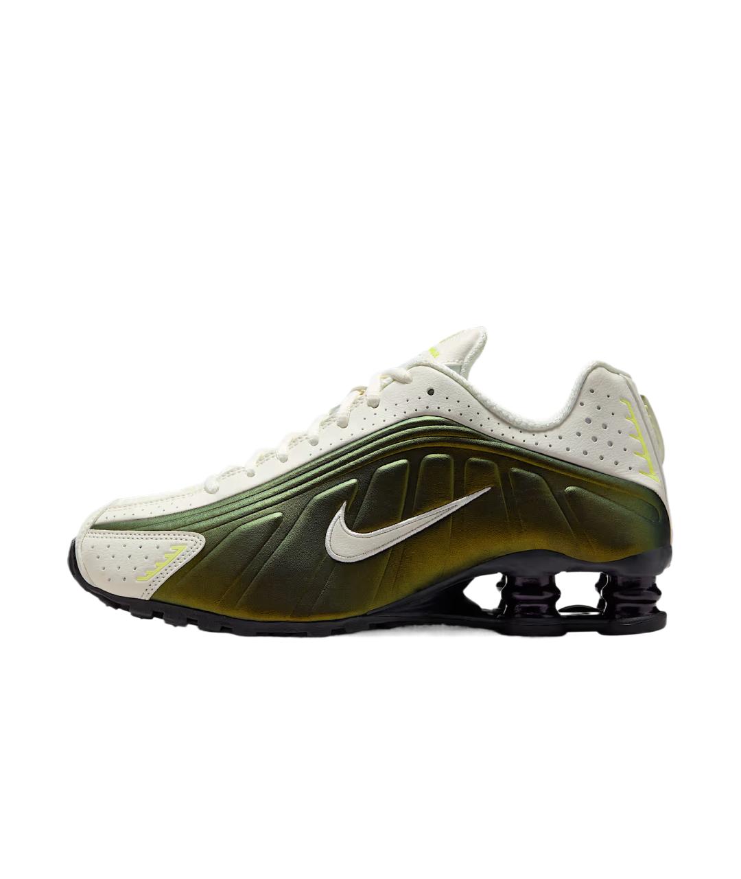 NIKE Зеленые кожаные кроссовки, фото 2